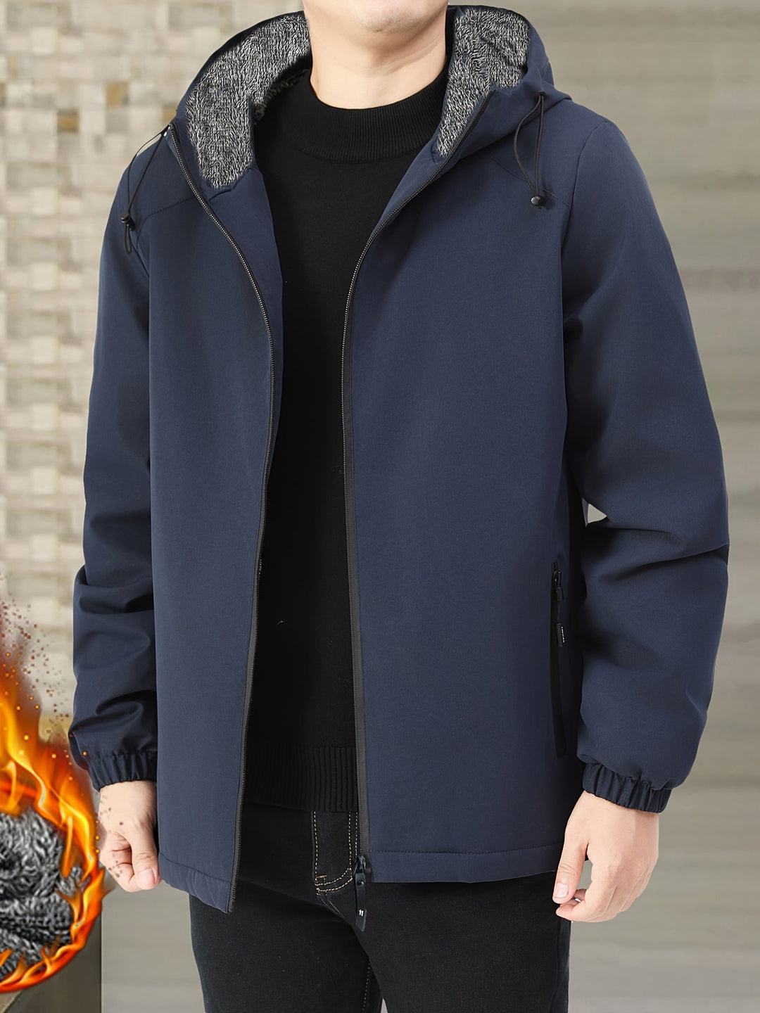 Victor | Gezellige Fleece-gevoerde Hoodie