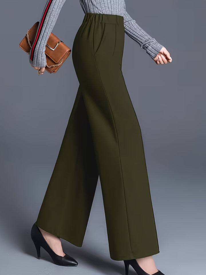 Claudia | Hoge Taille Wijde Pantalon