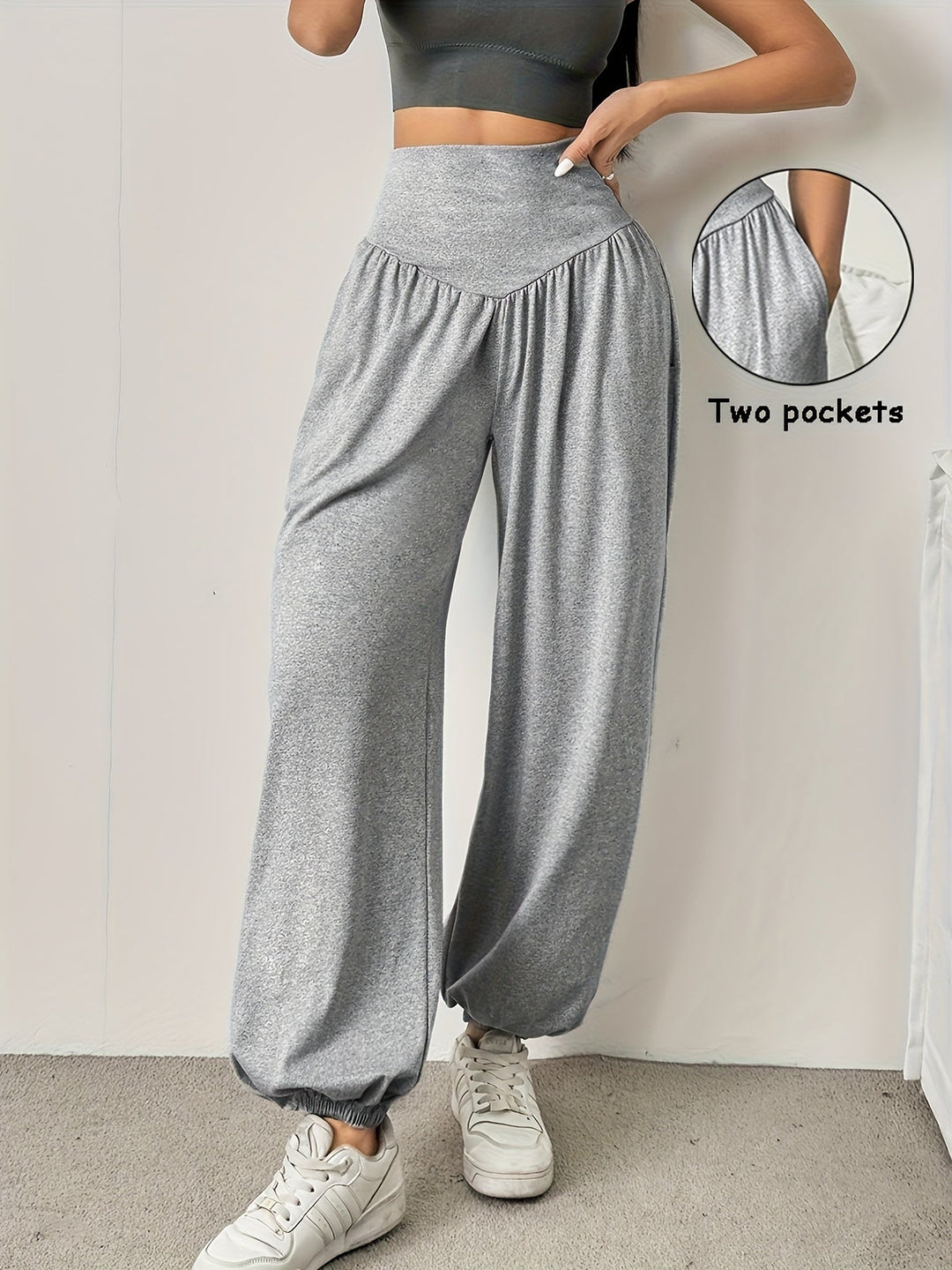 Ramona | Hoge Taille Wijde Loungebroek