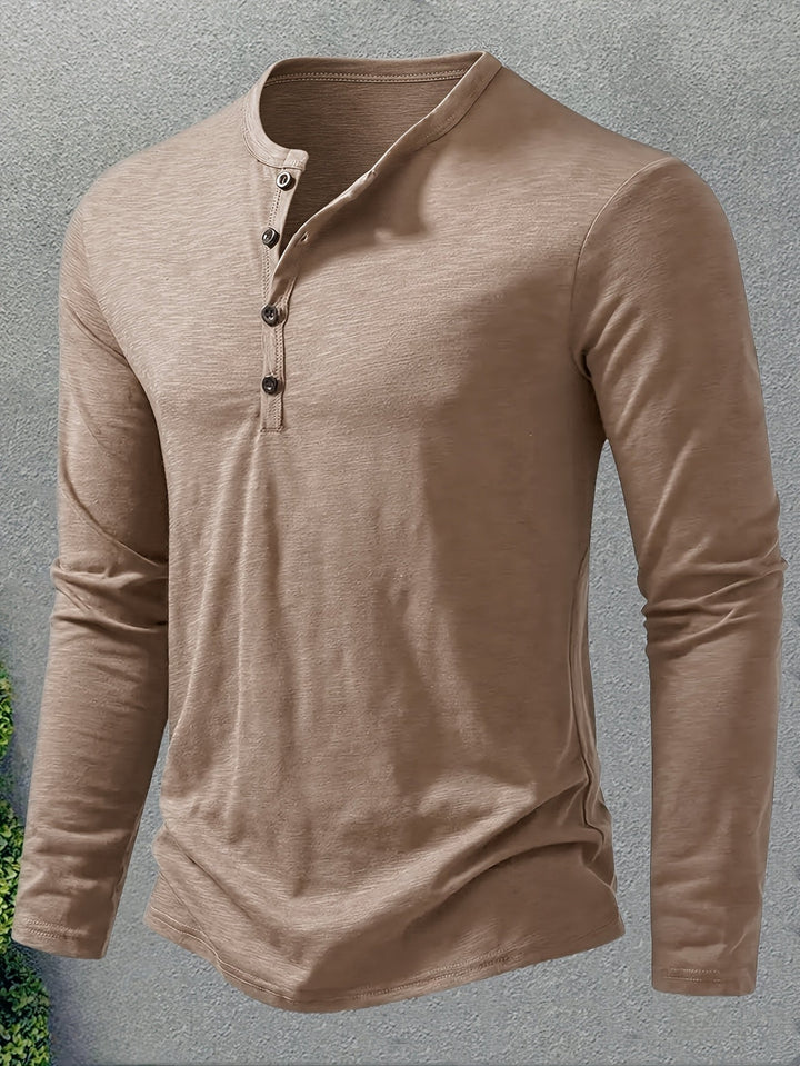 Dalton | Klassieke Knopsluiting Henley