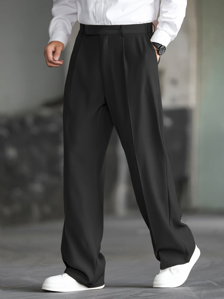Julius | Relaxed Wijde-Pijpen Dress Pants