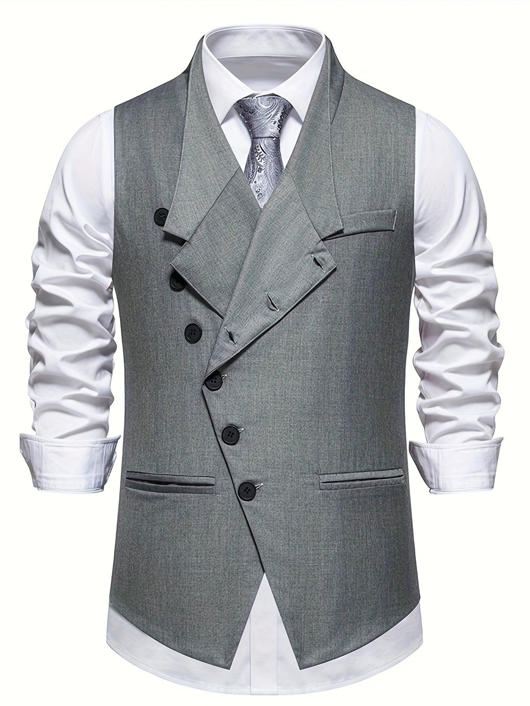 Edmund | Verfijnd Asymmetrisch Vest