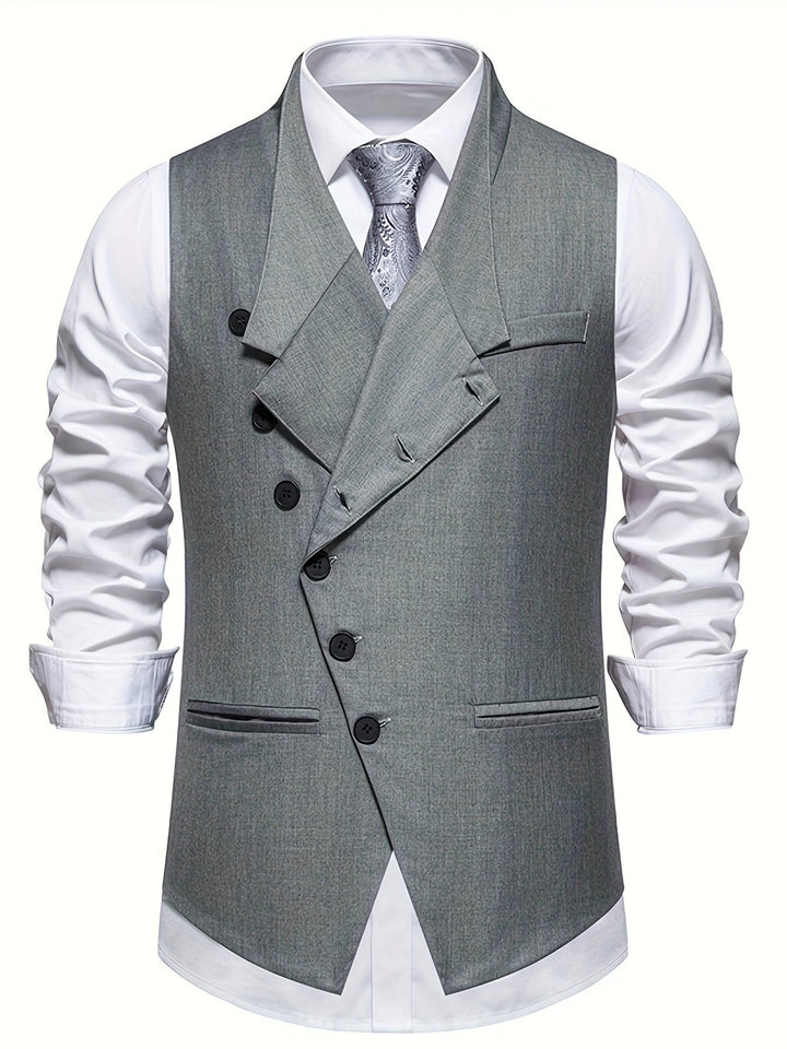Edmund | Verfijnd Asymmetrisch Vest