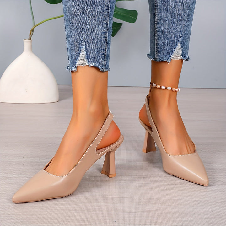 Sophia | Elegante Slingback Puntige Hakken