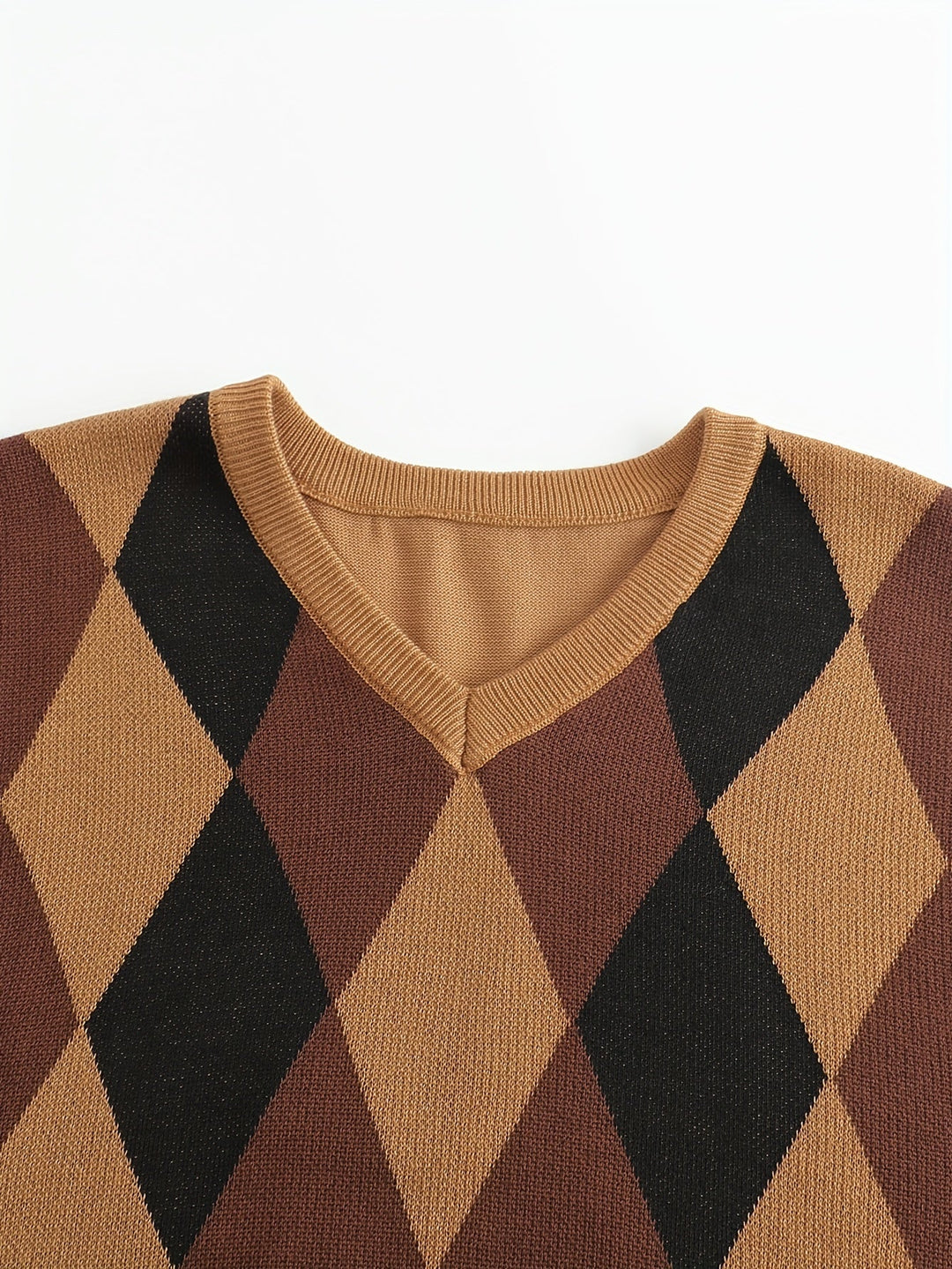 Chandler | Klassieke Argyle Trui Vest