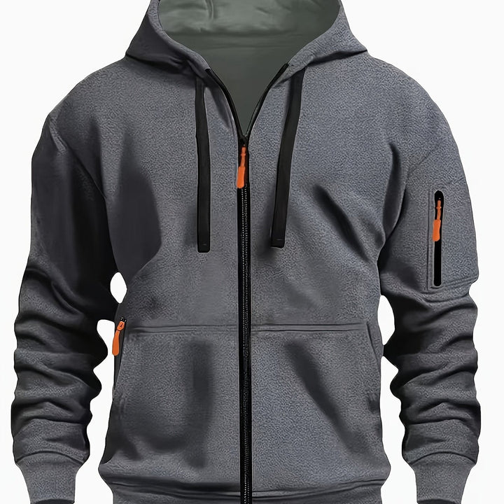 Griffin | Alledaagse Zip-Up Hoodie