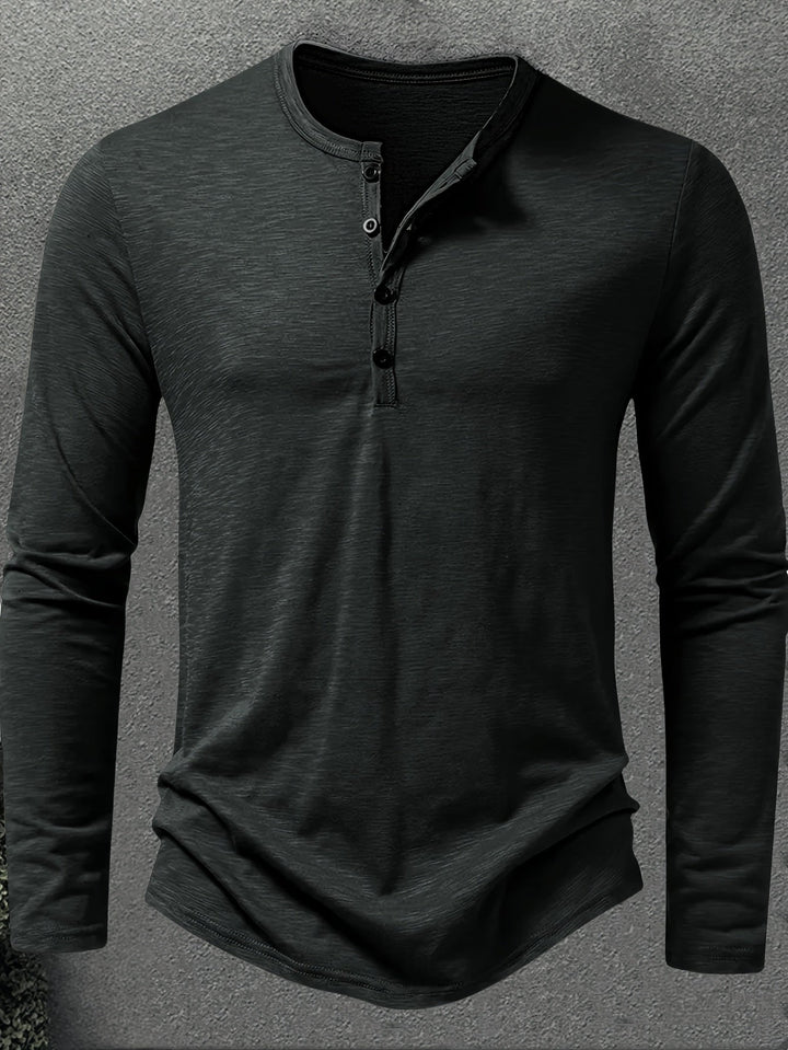 Dalton | Klassieke Knopsluiting Henley
