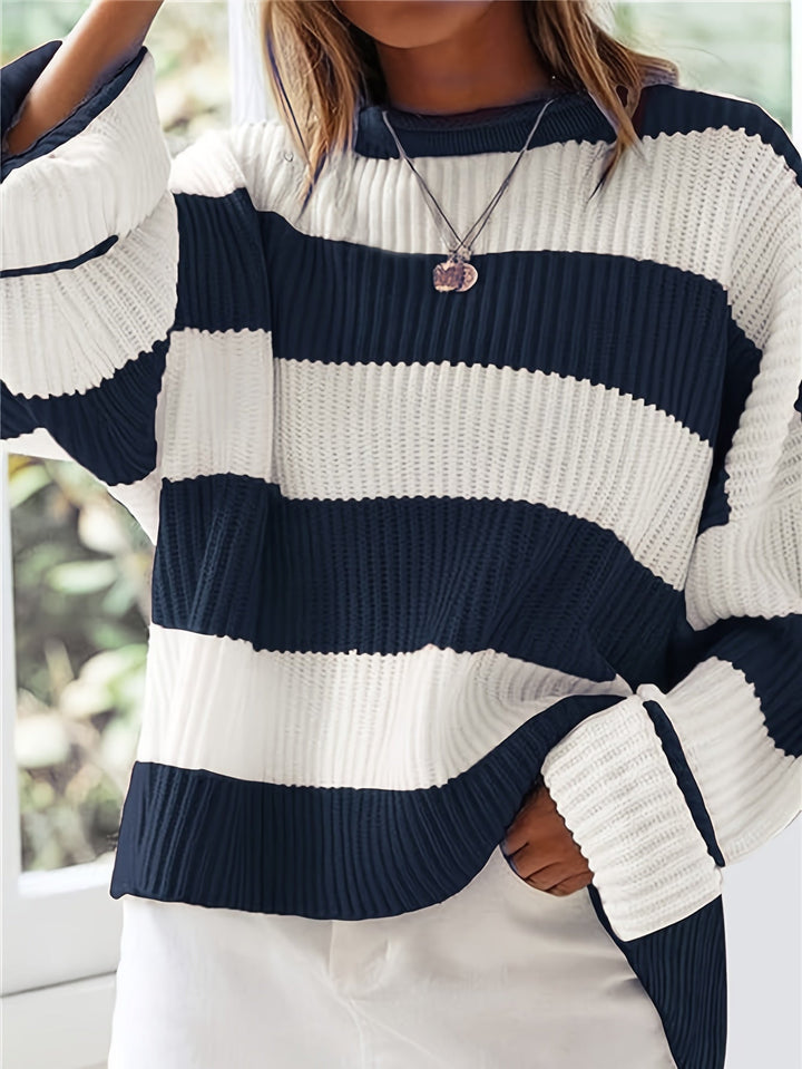 Ivy | Ontspannen Colorblock Trui