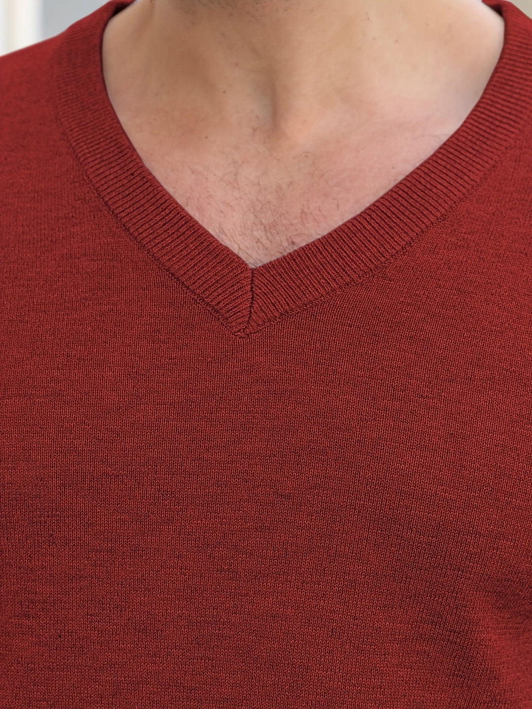 Emory | Klassieke V-hals Pullover