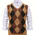 Chandler | Klassieke Argyle Trui Vest