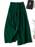 Valeria | Ademend Losse Wijde Pantalon