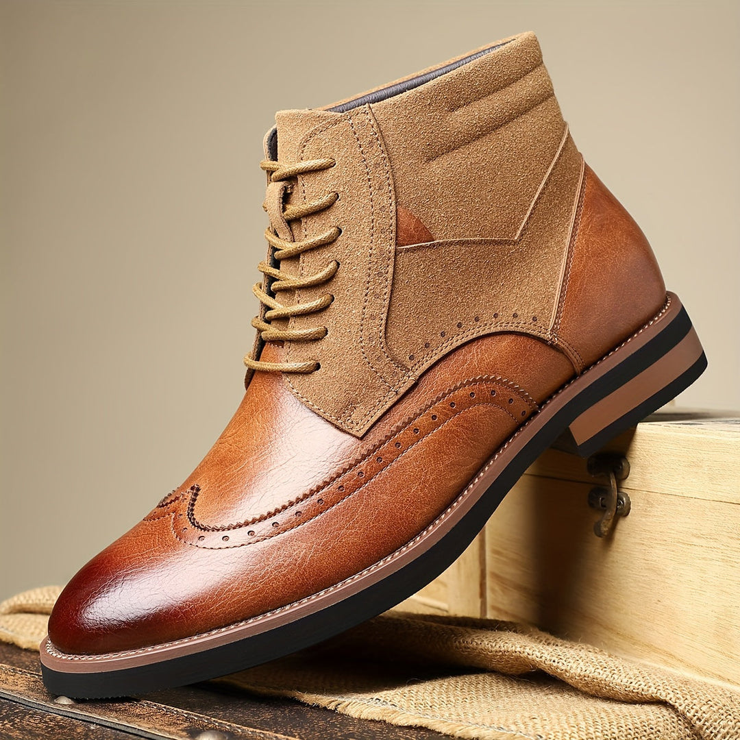 Roland | Classic Wingtip Enkellaarzen