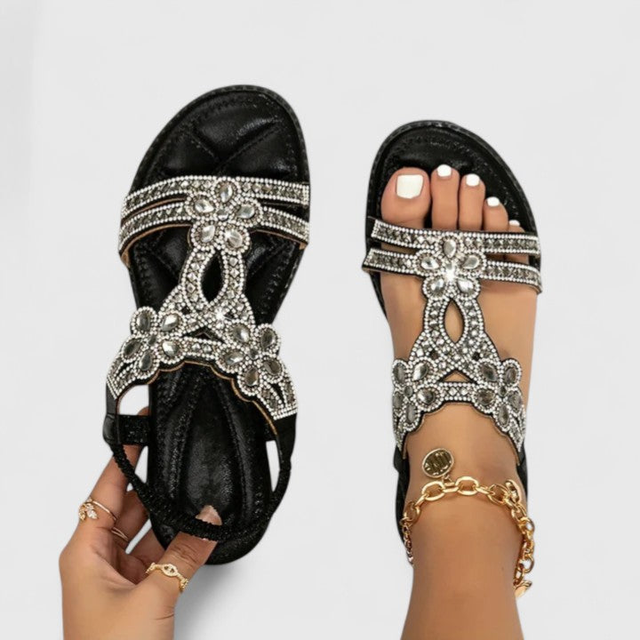 Rebecca | Elegante Orthopedische Beads Sandalen