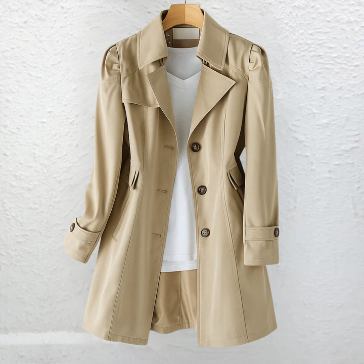Vicki | Vintage Trenchkraag Jas