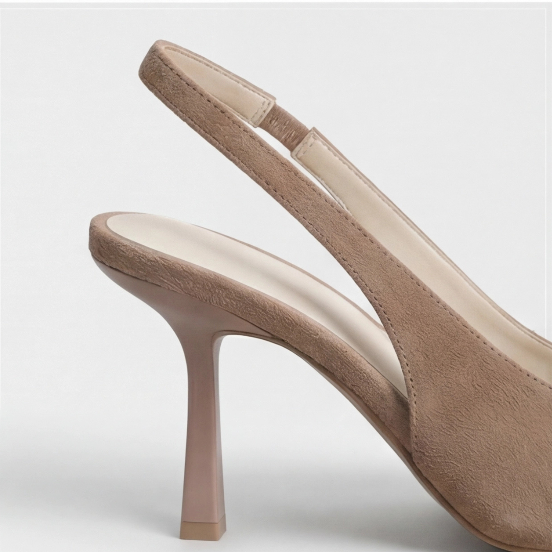 Giselle | Orthopedische Slingback Puntige Hakken