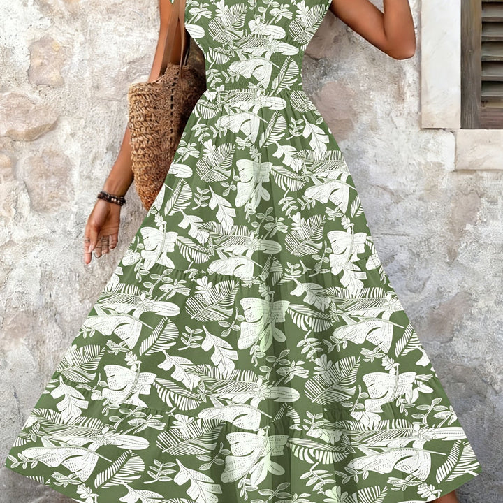 Lorena | Vloeiende Boheemse Maxi-jurk