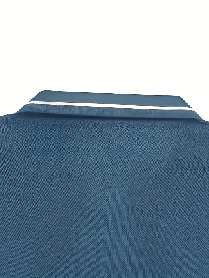 Dalton | Verfijnde Lange Mouwen Polo Shirt