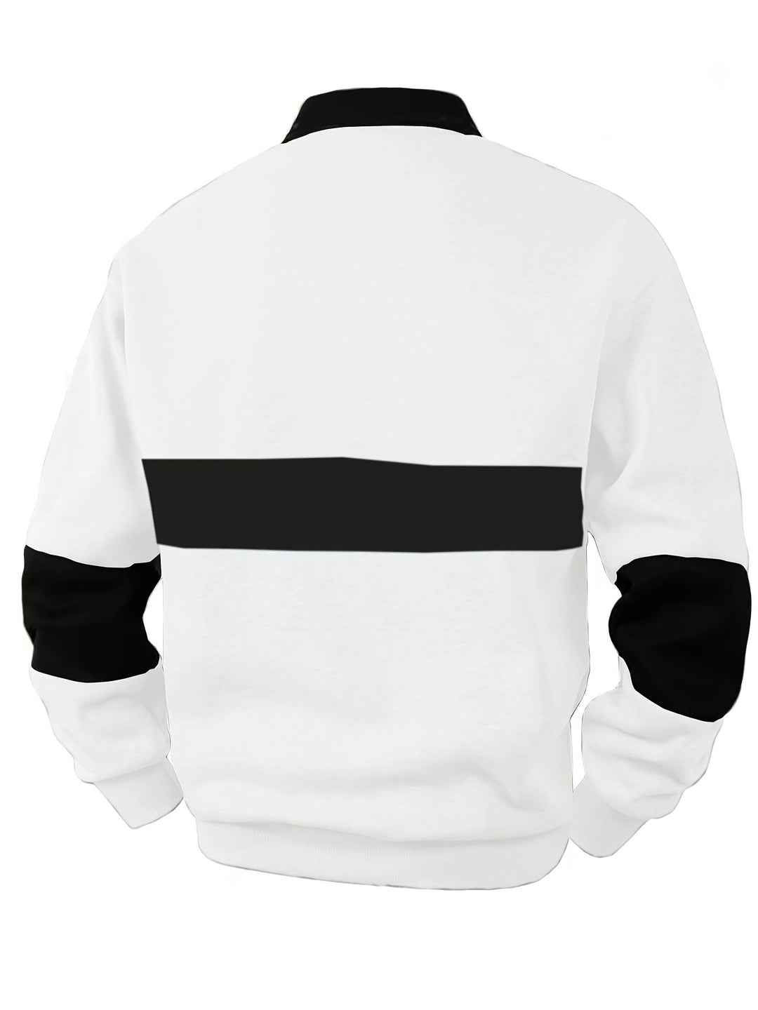 Grayson | Kleur-Block Lange Mouw Polo Shirt