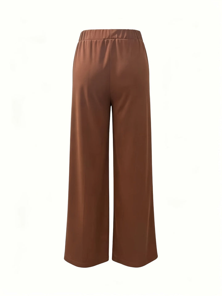Claudia | Hoge Taille Wijde Pantalon