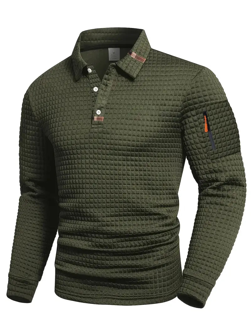 Aaron | Poloshirt met Mouwzak