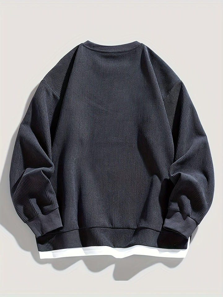 Harvey | Gelaagde Crewneck Sweatshirt
