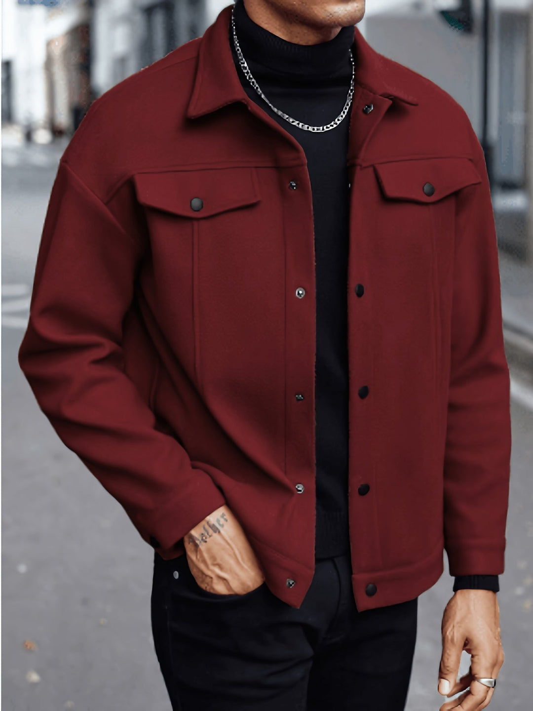 Hugh | Verfijnde Utility Jacket
