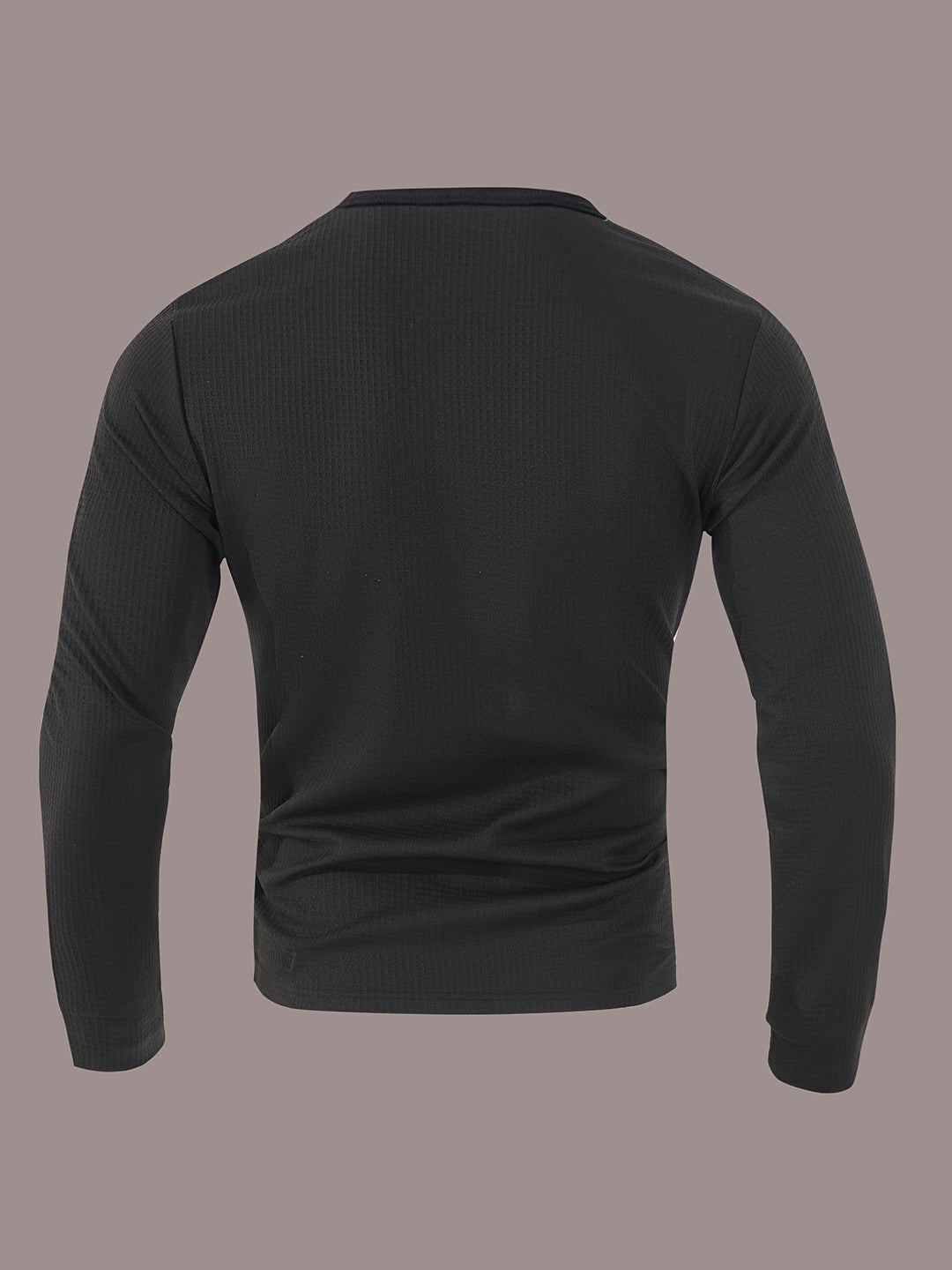 Curtis | Getextureerde Lange Mouwen Henley