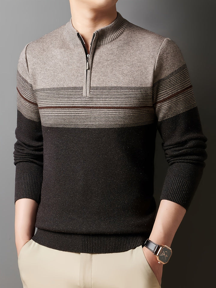 Oscar | Zip-Neck Trui