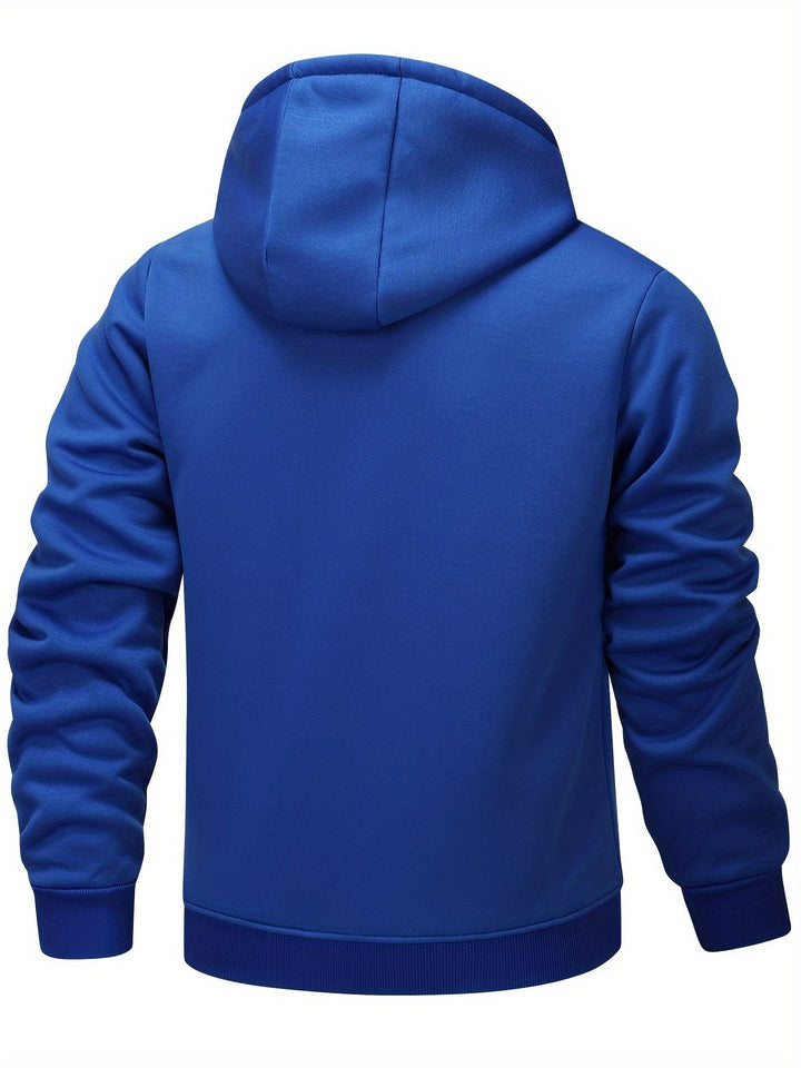 Russell | Gezellige Hooded Zip-Up Jas