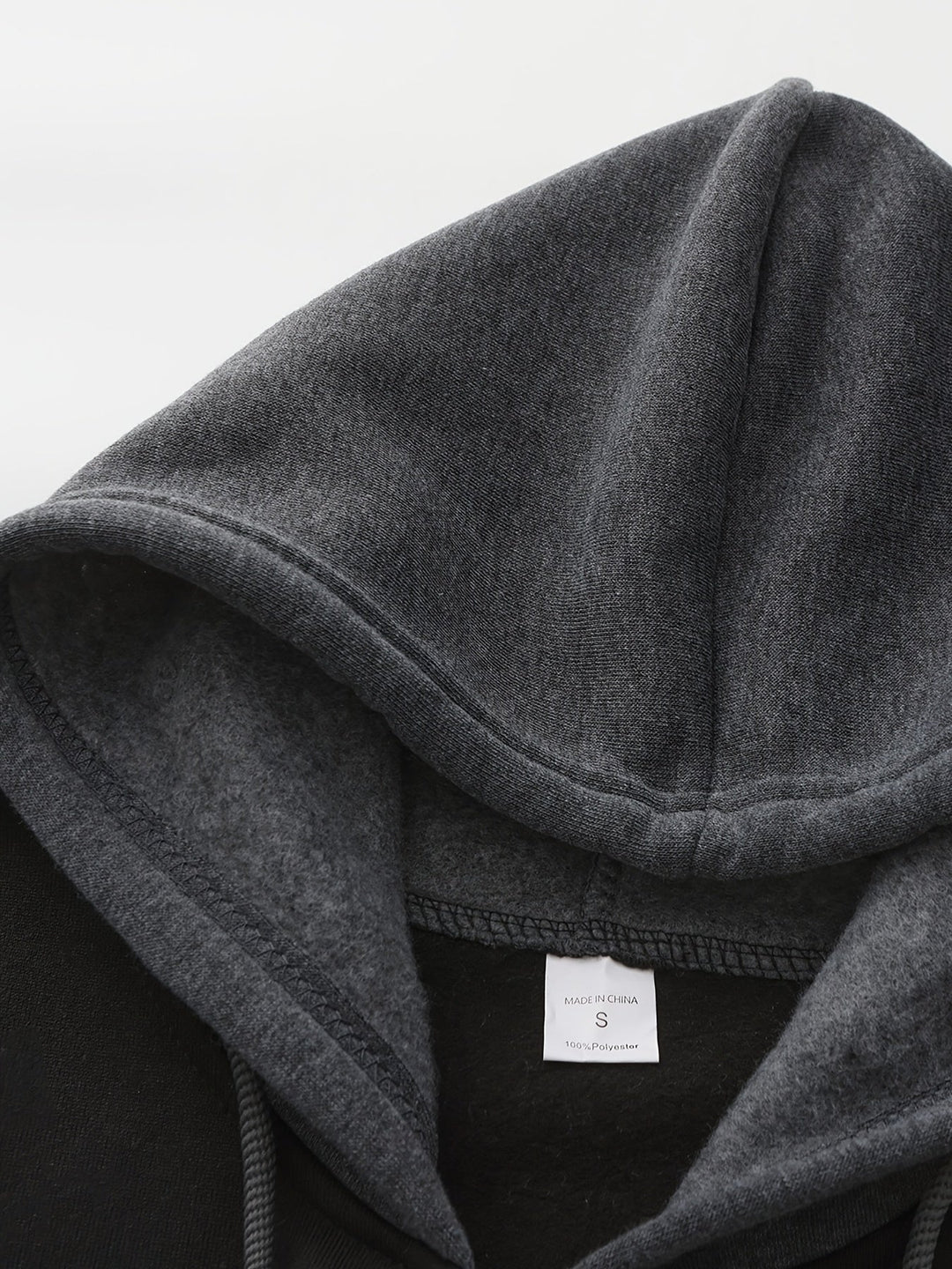 Cedric | Kleurblok Zip-Up Hoodie