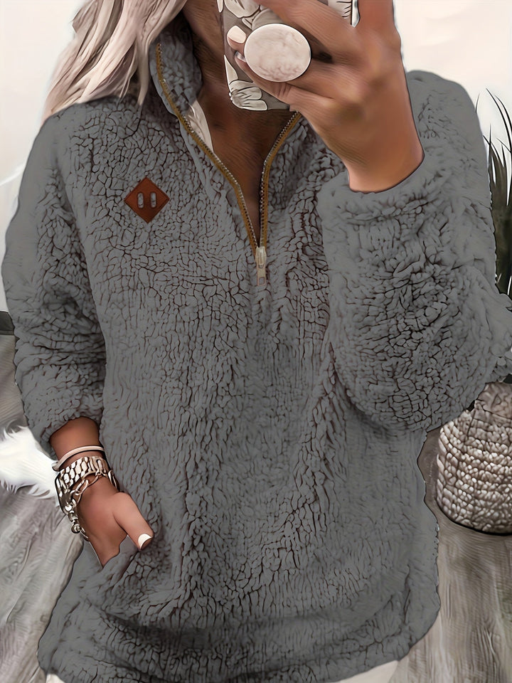 Renee | Gezellige Half-Zip Pullover