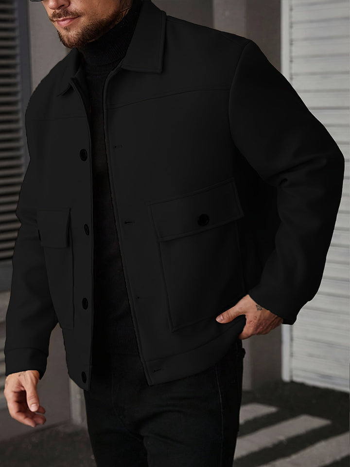Donovan | Gestructureerde Utility Jacket