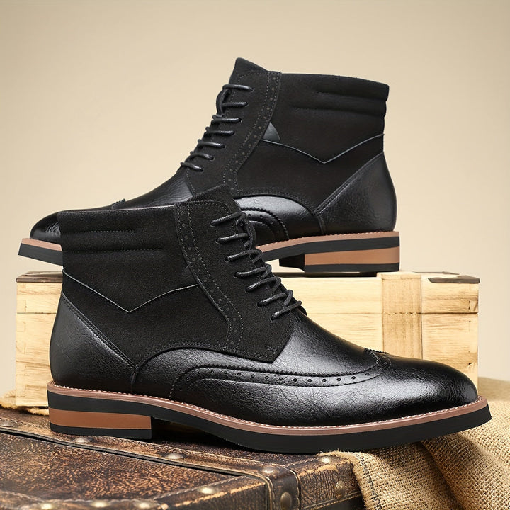 Roland | Classic Wingtip Enkellaarzen