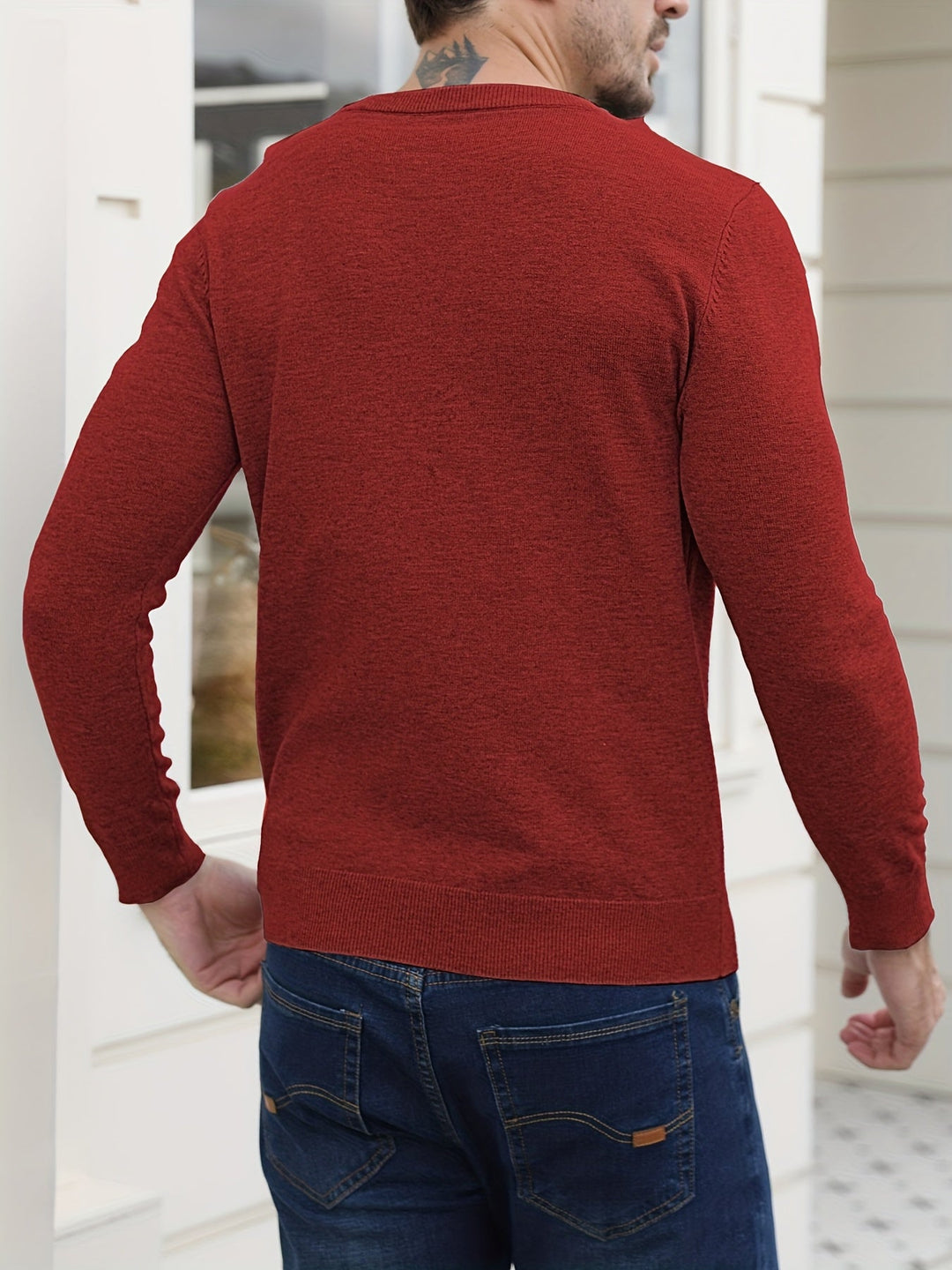 Emory | Klassieke V-hals Pullover