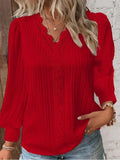 Naomi | Elegante Blouse met Kanten Rand