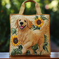 Cheryl | Stijlvolle Honden Bloemen Kunst Tote Bag