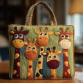 Melissa | Stijlvolle Giraffe Kunst Tote Bag