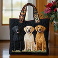 Kimberly | Schattige Retro Honden Kunst Tote Bag