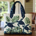 Joyce | Artistieke Schildpad Kunst Tote Bag