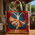 Kimberly | Multicolor Ballerina Kunst Tote Bag