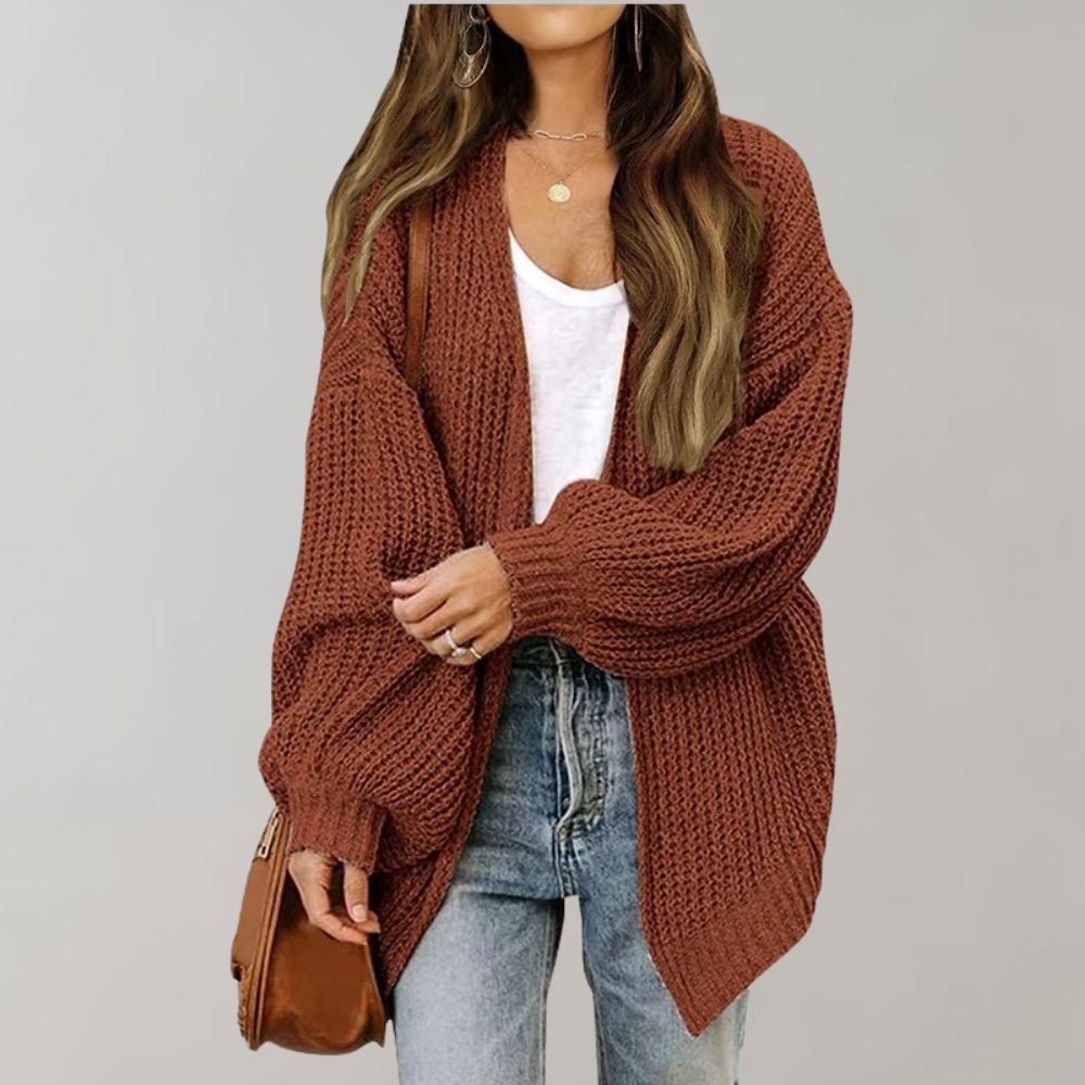Isla | Ontspannen Open-Front Cardigan