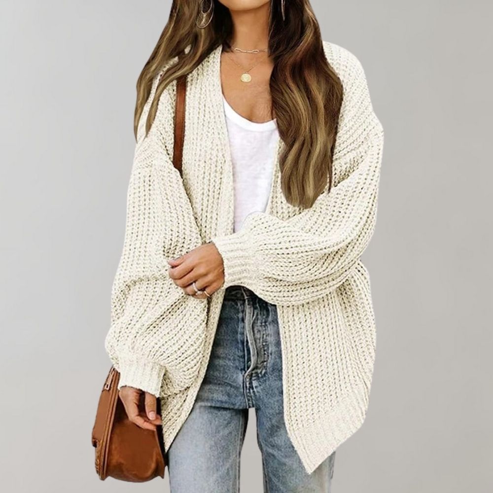 Isla | Ontspannen Open-Front Cardigan