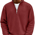 Chase | Stijlvolle Rits Hoge Nek Sweater