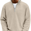 Chase | Stijlvolle Rits Hoge Nek Sweater