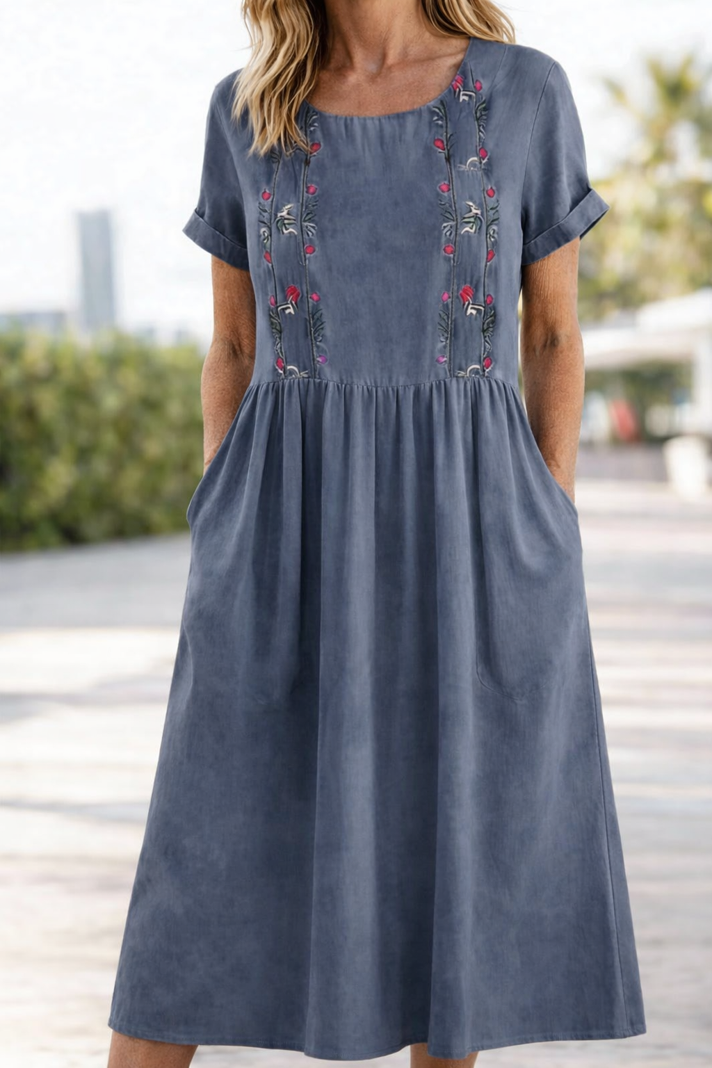 Trixie | Casual Zomer Korte Mouwen Jurk