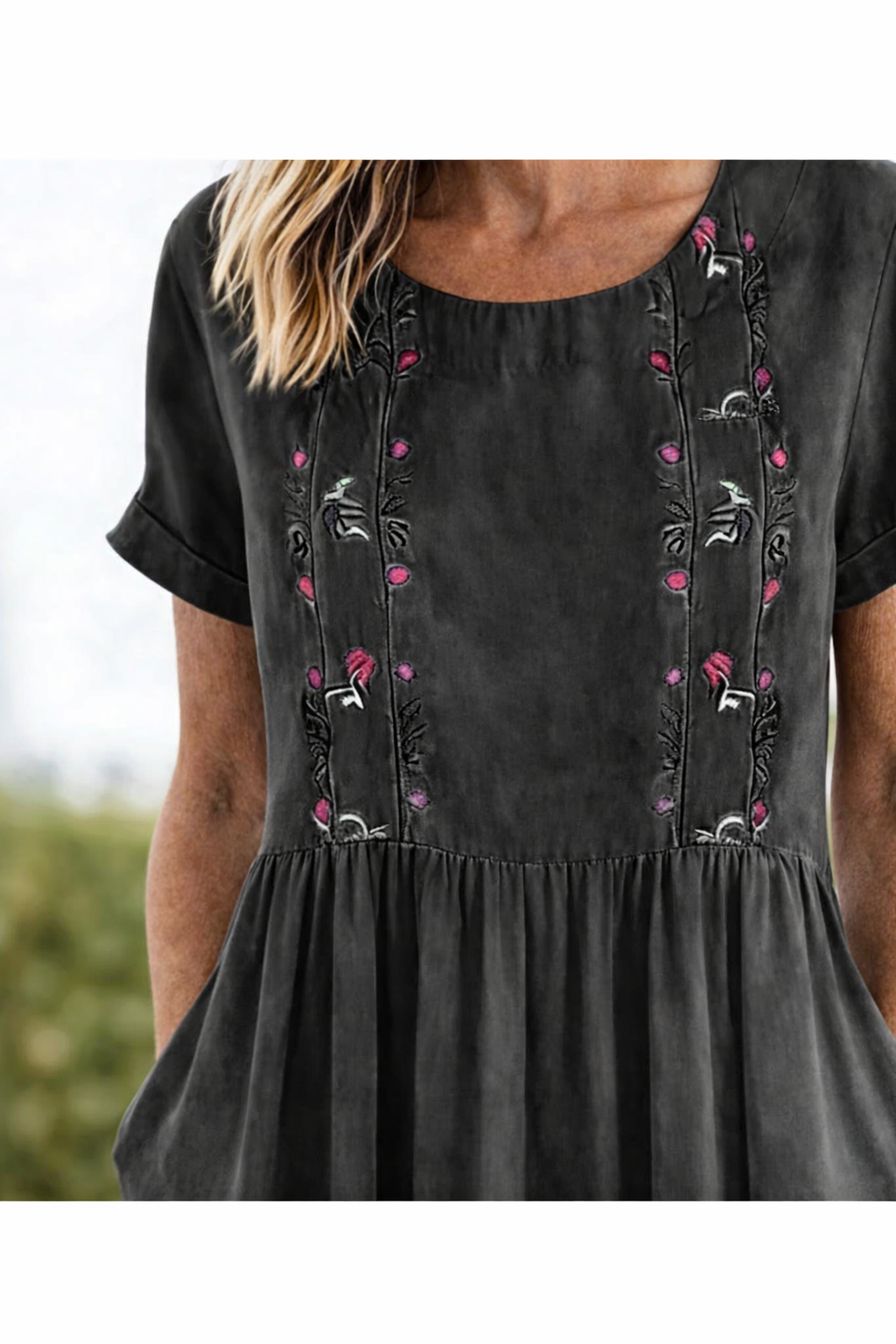 Trixie | Casual Zomer Korte Mouwen Jurk
