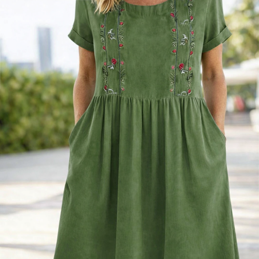Trixie | Casual Zomer Korte Mouwen Jurk