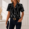 Beatrix | Abstracte Print Blouse