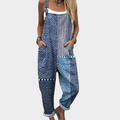 Perla | Stijlvolle Multicolor Patches Comfortabele Jumpsuit