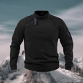 Leonard | Stand-Kraag Kwart-Rit Pullover